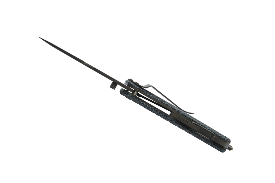 Baladeo ECO202 coltello di salvataggio di emergenza, nero