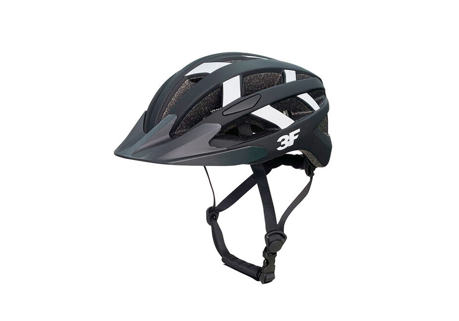 3F Vision Spirit II. 7125 casco da ciclismo, nero