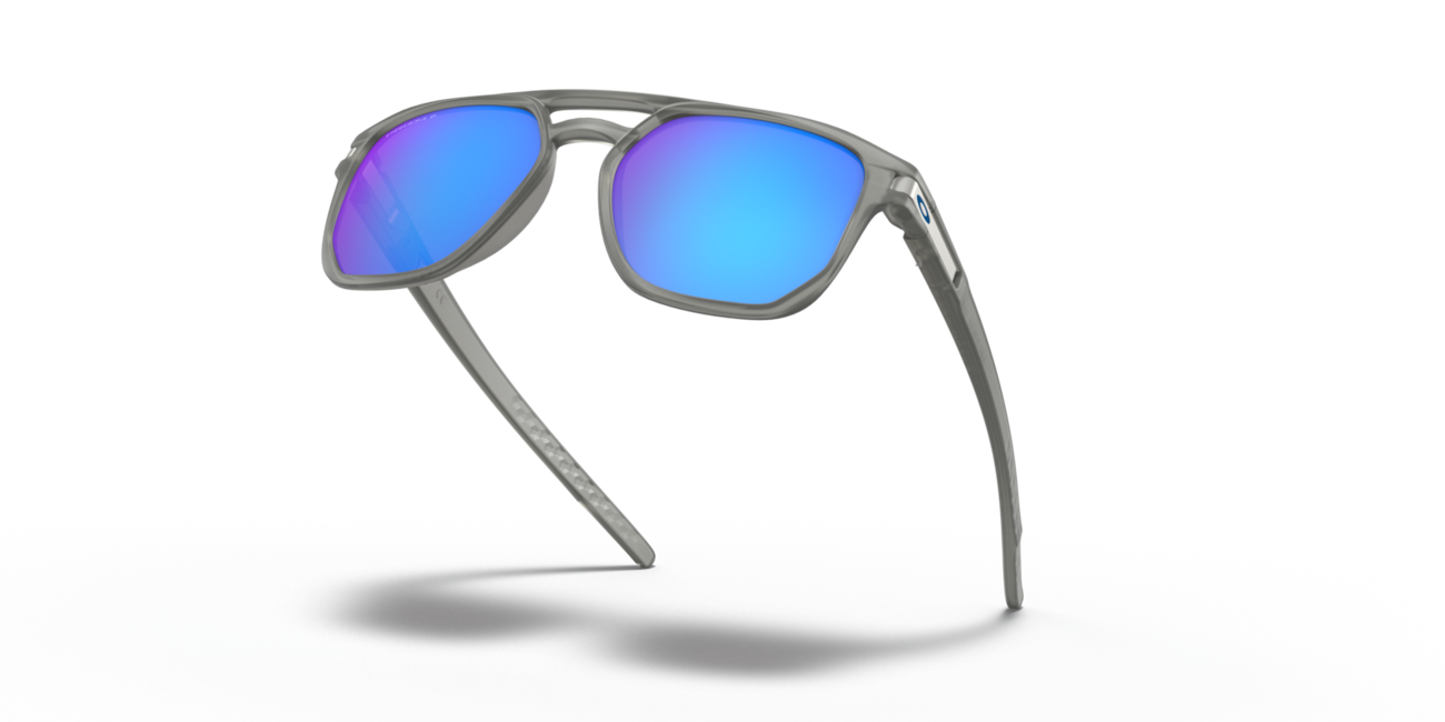 Oakley Latch Beta occhiali da sole con telaio Matte Grey Ink e con le diapositive Prizm Sapphr Irid Polar 54