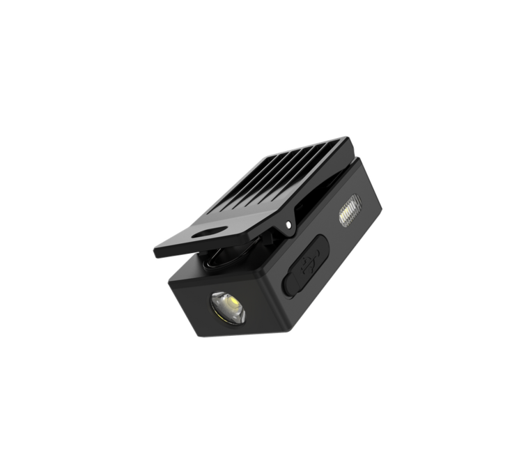 Speras U1 torcia multifunzione edc con clip, nero