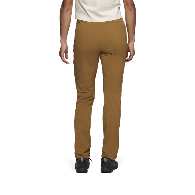 Black Diamond Alpine Light pantaloni da donna, curry scuro