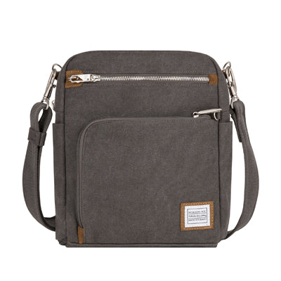 Travelon Tour del patrimonio borsa antifurto, grigia