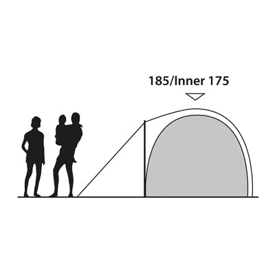 Outwell Cloud tenda per 5 persone