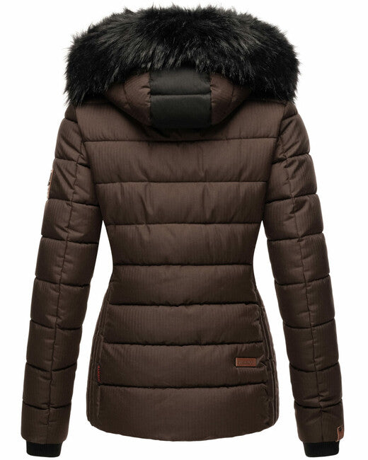 Marikoo Unique marikà invernale da donna giacca, dark choco