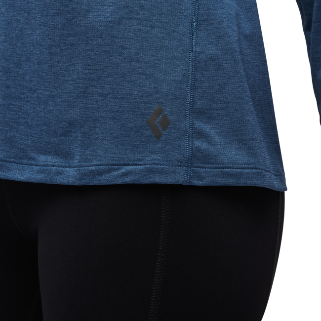 Black Diamond Lightwire Tech maglietta a maniche lunghe da uomo, blu inchiostro