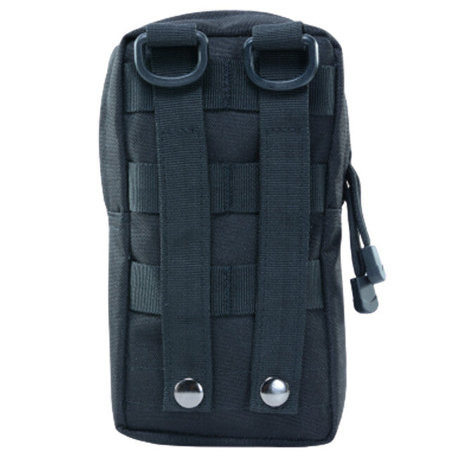 DRAGOWA Tactical Borsa tattica multifunzionale impermeabile, nera