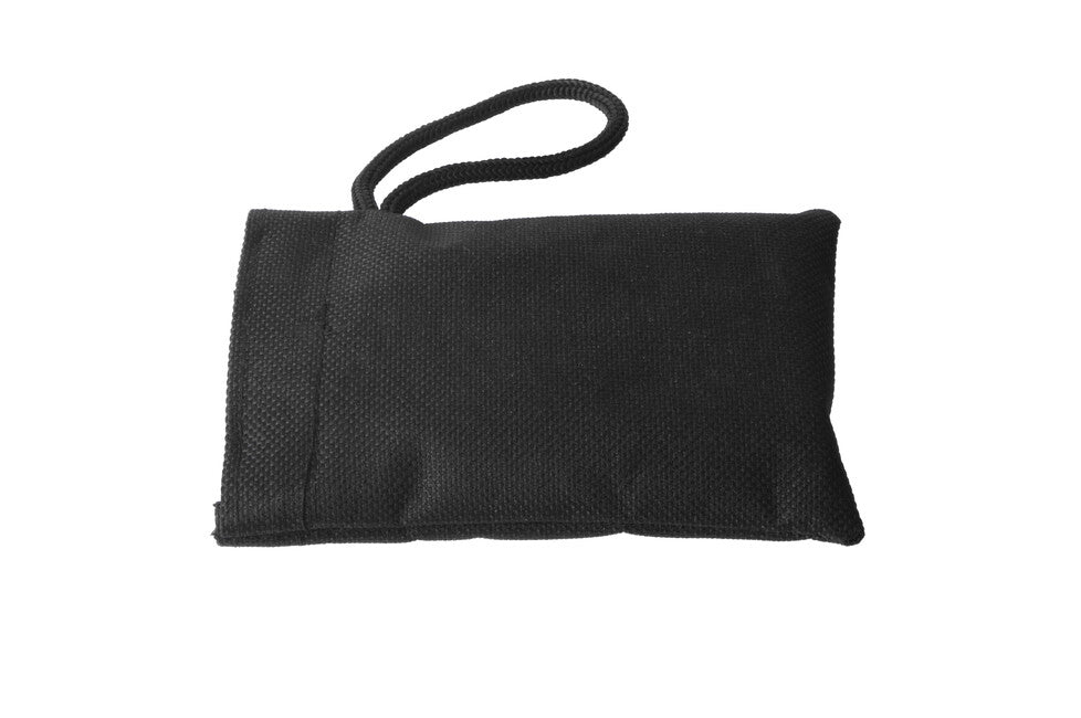BasicNature MiniTrek set di posate pieghevoli in acciaio inox con borsa in nylon
