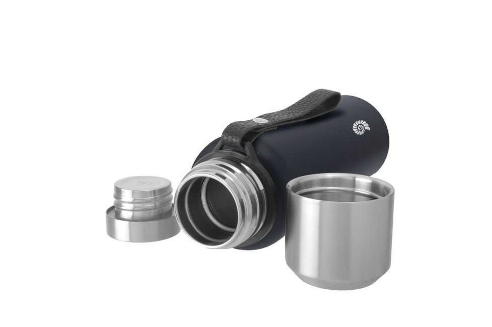 Origin Outdoors PureSteel vacuum thermos 0,5 l, nero