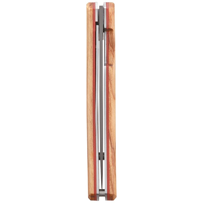 Akinod A03T00001 coltello da tasca 18h07, legno d'oliva