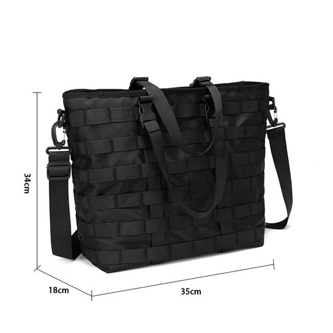 DRAGOWA Tactical Hero borsa a tracolla, oliva