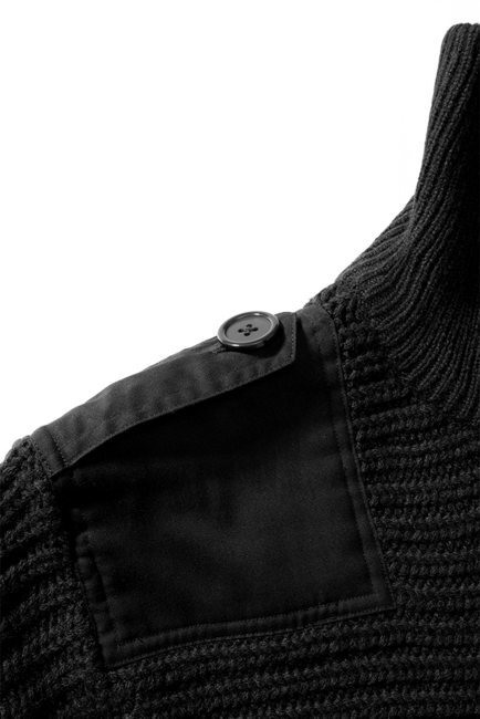 Brandit Alpine pullover, nero