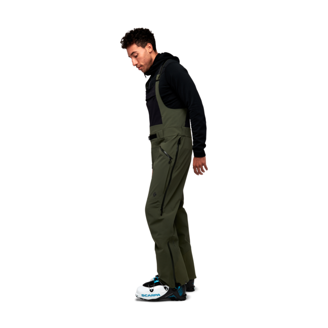 Black Diamond Recon Stretch salopette da uomo, tundra