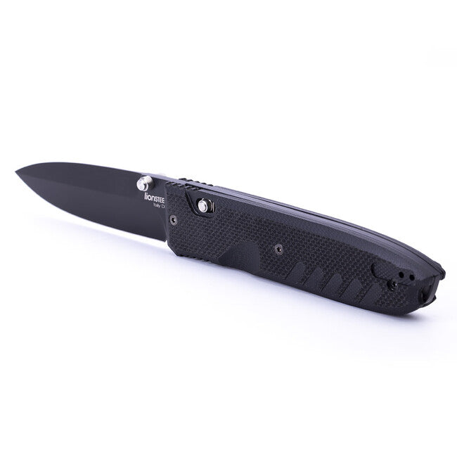 Lionsteel Coltello tascabile con lama in acciaio D2 8701 G10