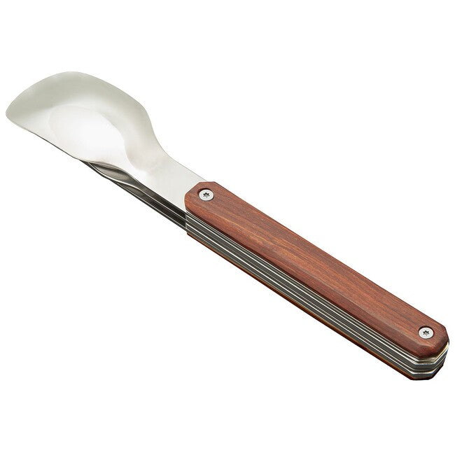 Akinod A01M00005 set di posate 12h34, legno di corallo