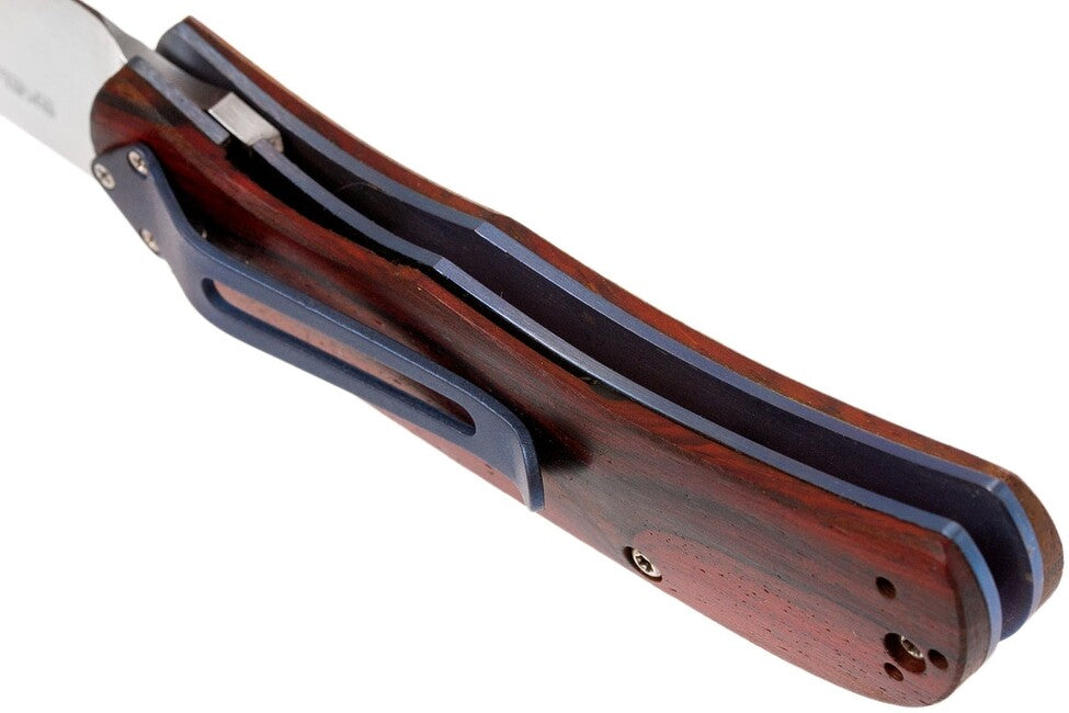 Böker Plus Exskelibur II coltello tascabile 7 cm, legno di cocobolo, titanio