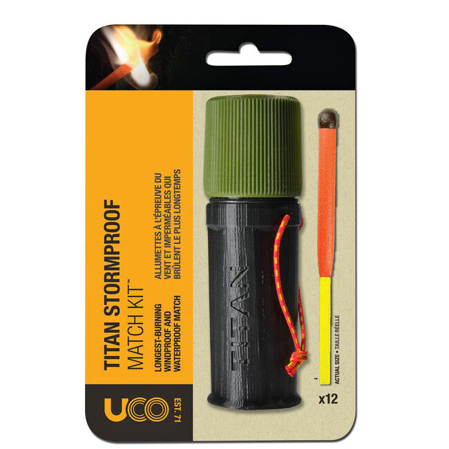 UCO Titan Match Kit fiammiferi resistenti alle tempeste