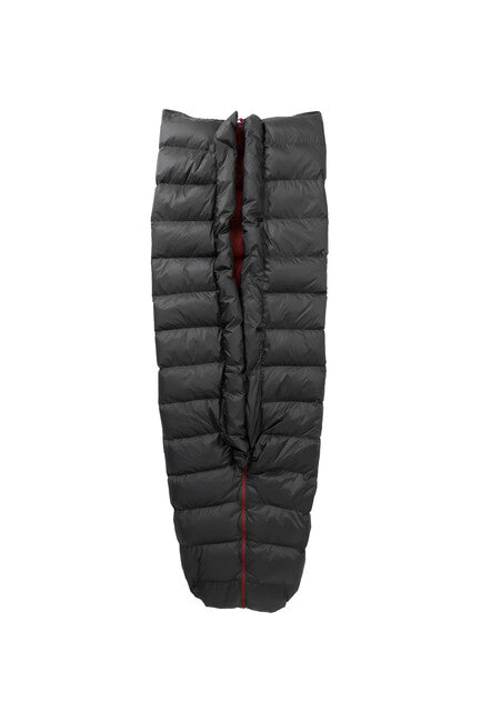 Patizon Multi Quilt sacco a pelo 250 M, nero/rosso