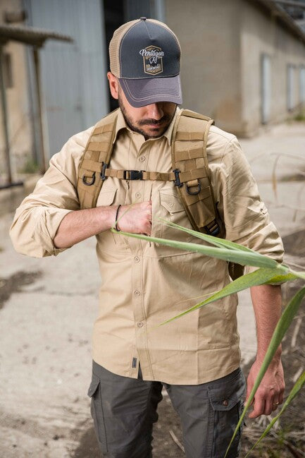 Pentagon Plato camicia, nera