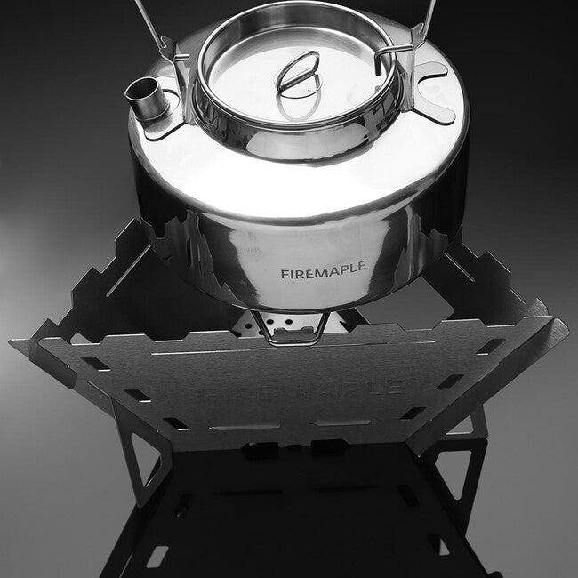 Fire Maple Maverick fornello pieghevole a legna con base e 3 pannelli