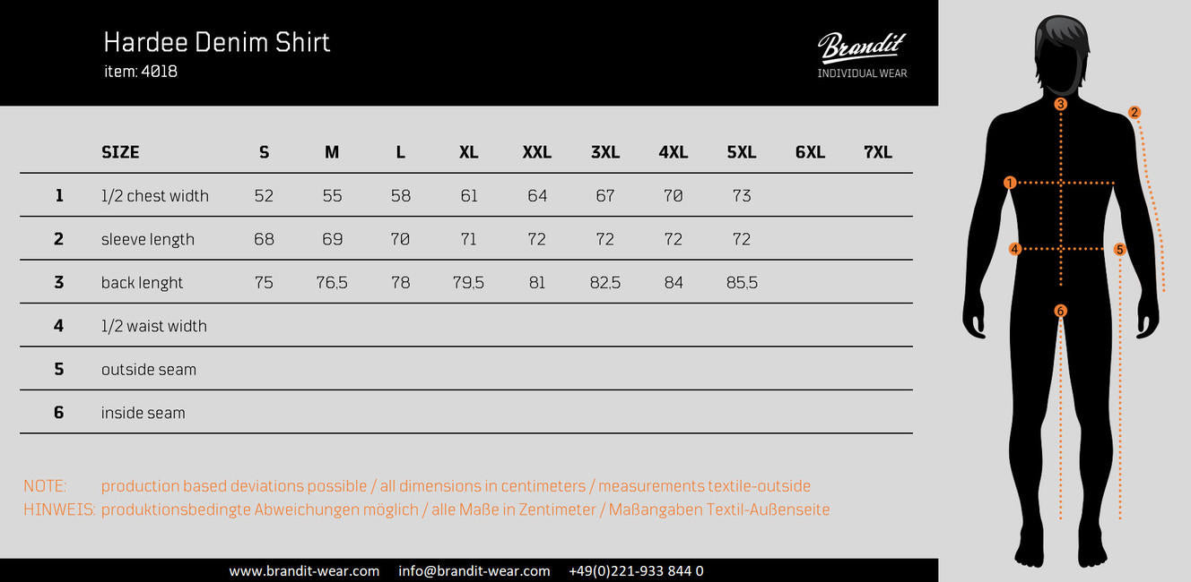 Brandit Hardee camicia a maniche lunghe, oliva