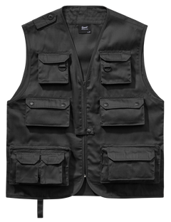 Brandit gilet da caccia, nero