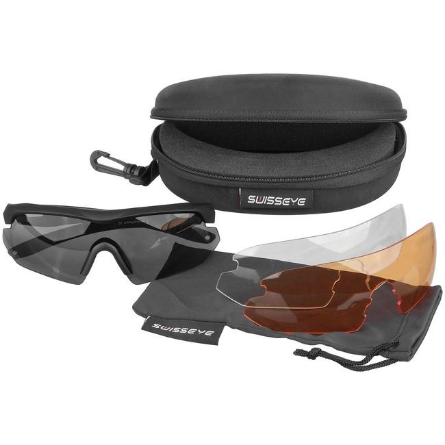 Swiss Eye Nighthawk occhiali tattici, nero