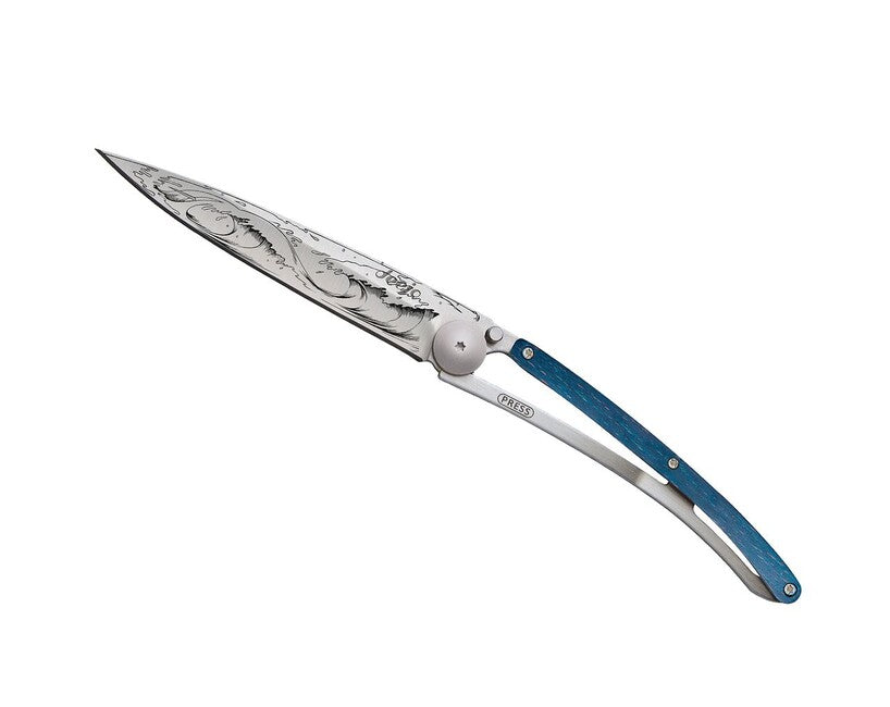 Deejo Tattoo faggio coltello di chiusura, wave