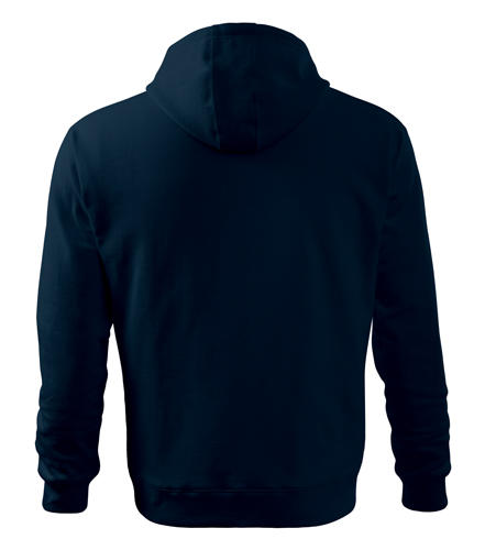 Malfini Hooded felpa con cappuccio 320g/m, blu scuro