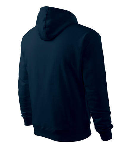 Malfini Hooded felpa con cappuccio 320g/m, blu scuro