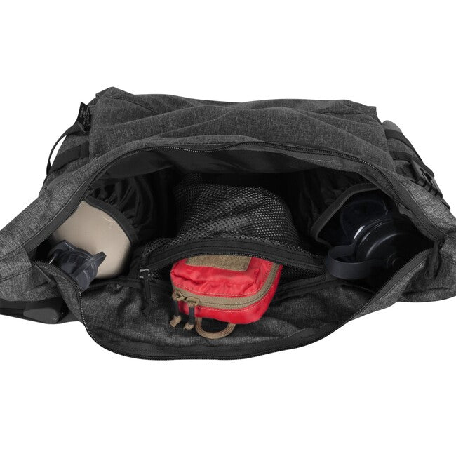 Helikon-Tex BUSHCRAFT SATCHEL borsa - misto nylon/poliestere - nero e grigio melange