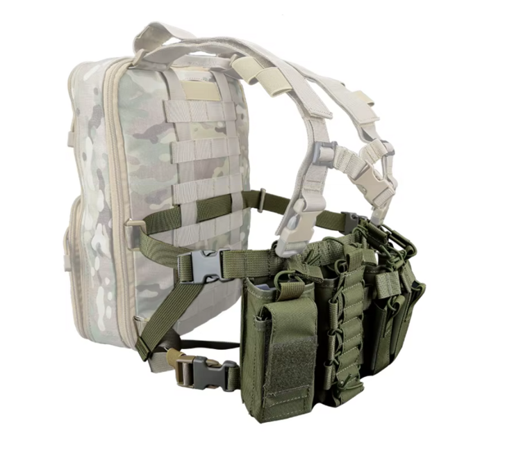 DRAGOWA Tactical D3 chest rig, coyote