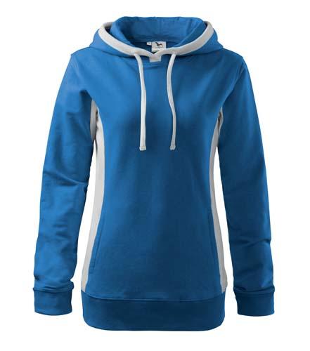 Malfini Kangaroo felpa da donna 280g/m2, azzurro