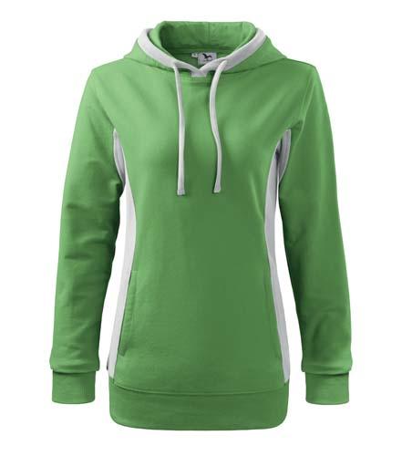 Malfini Kangaroo felpa da donna 280g/m2, verde