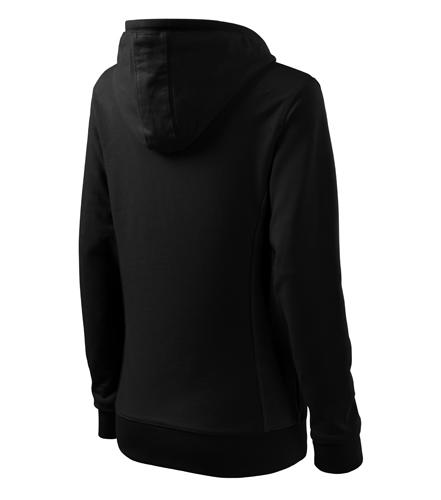 Malfini Kangaroo felpa da donna, nera, 280g/m2