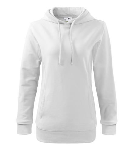 Malfini Kangaroo felpa da donna, bianca, 280g/m2