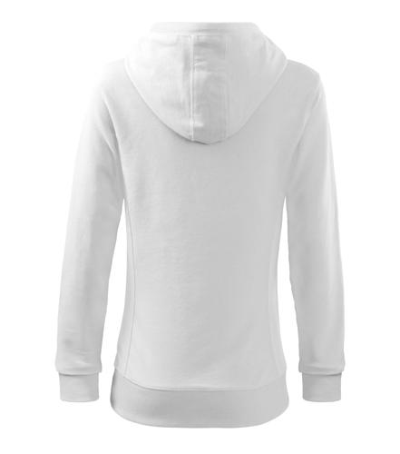 Malfini Kangaroo felpa da donna, bianca, 280g/m2