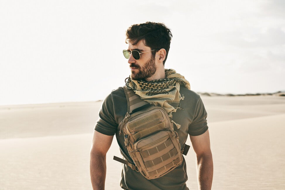 Brandit Cooper borsa a tracolla, multicam