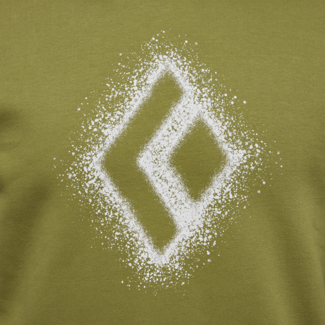 Black Diamond Chalked Up 2.0 felpa con cappuccio, verde campo