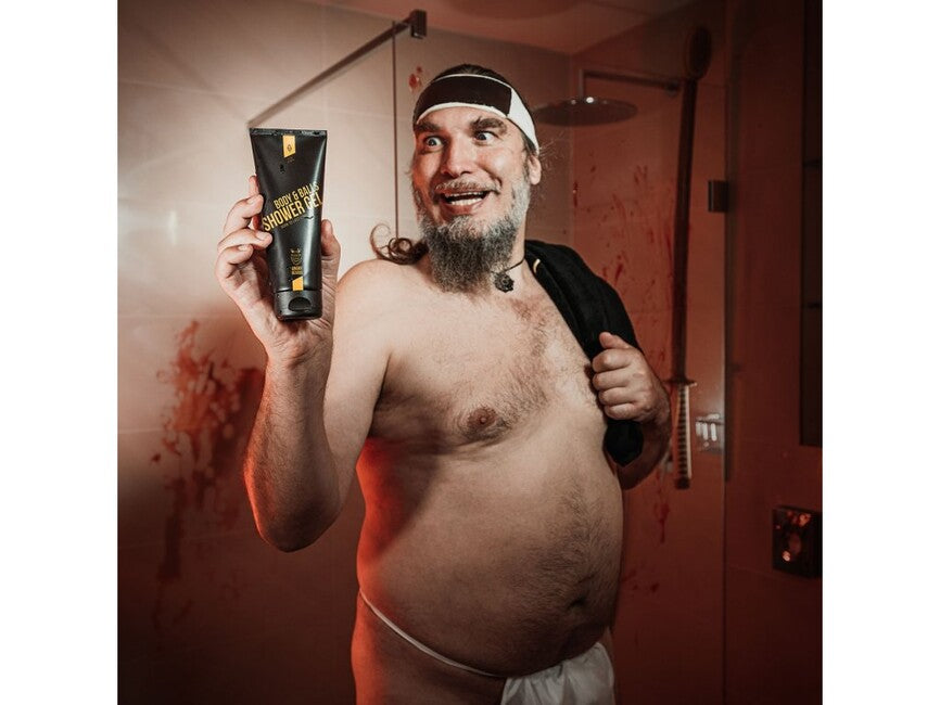 Angry Beards Sick Sensei gel za prhanje za telo in mod 230 ml