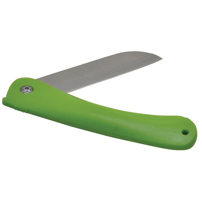 Baladeo ECO193 Coltello tascabile Birdy, lama 8 cm, acciaio 2CR13, manico pp verde