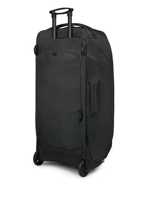 Osprey Shuttle 130 borsa da viaggio su ruote, nera