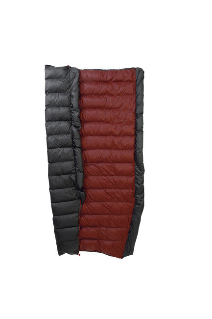 Patizon Multi Quilt sacco a pelo 250 M, nero/rosso