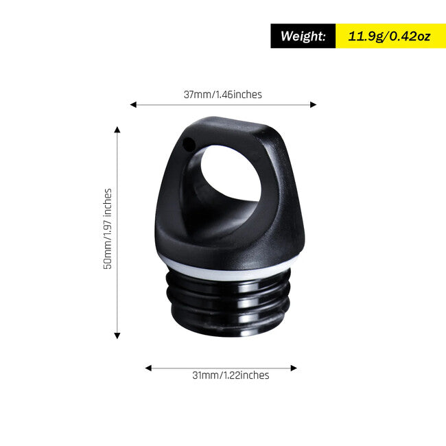 Silverant Titanium bottiglia 800 ml slim