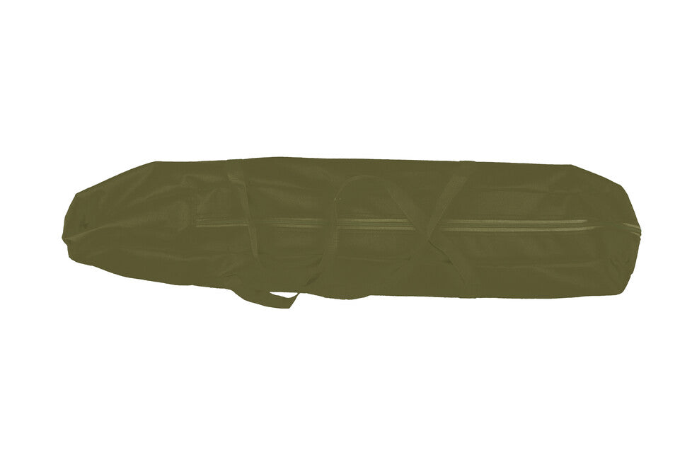 BasicNature Lettino da viaggio Alu-Campbed, oliva 210 cm