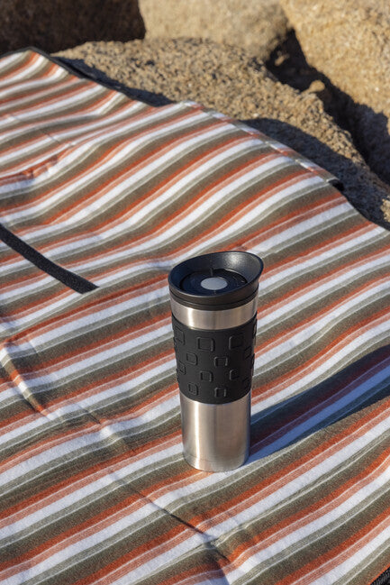 BasicNature Grip Stainless Steel Thermo Mug 0.45L