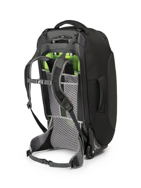 Osprey Sojourn borsa da viaggio con ruote 80, nera