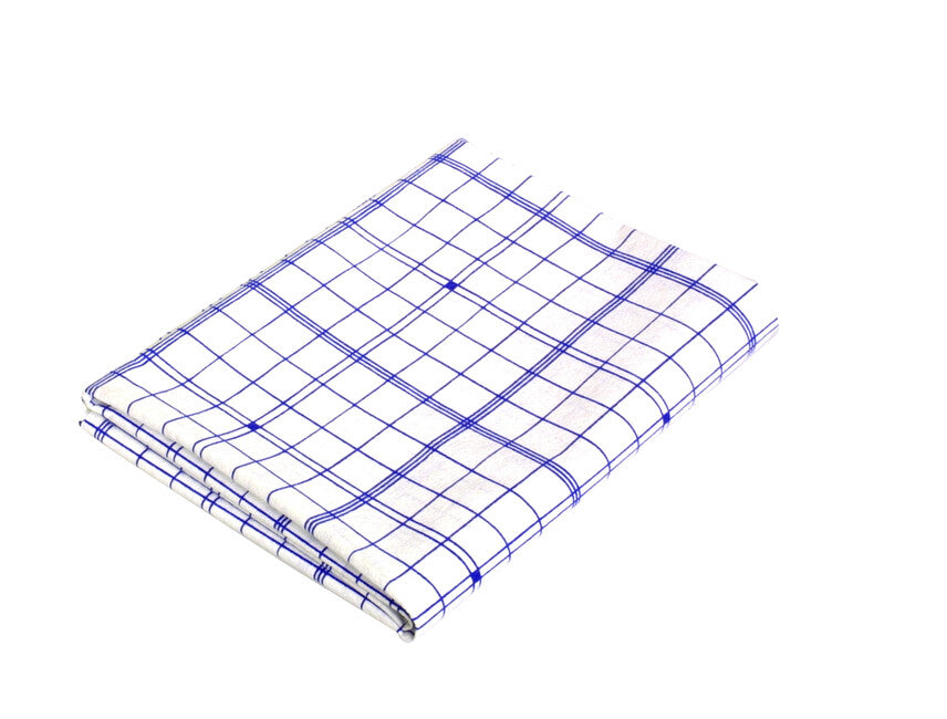BasicNature Asciugamano da cucina in microfibra 50 x 57 cm, blu