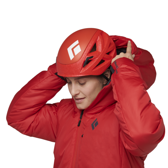 Black Diamond Belay Women's Parka, Coral Red