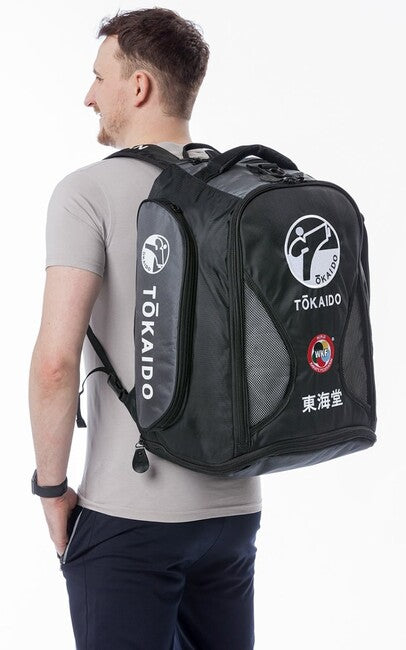 Tokaido Borsa sportiva, nera e grigia