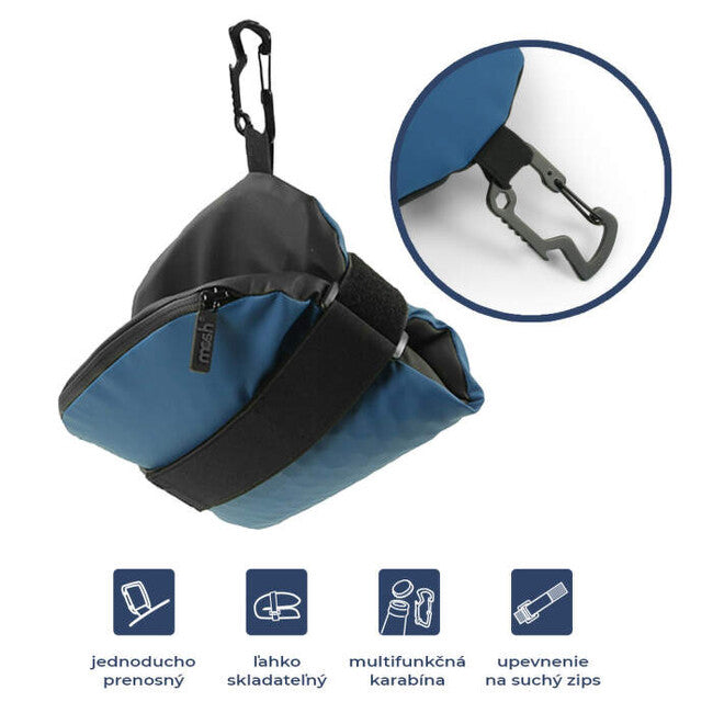 Mosh Kamper seduta per esterni, blu/nero
